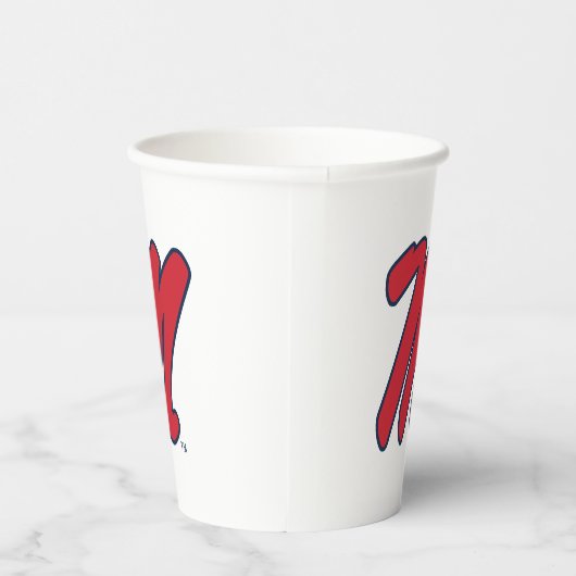 Universität Mississippi | Script M Pappbecher (Rechts)