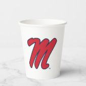 Universität Mississippi | Script M Pappbecher (Vorderseite)