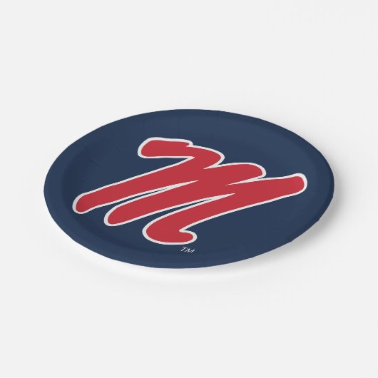 Universität Mississippi | Script M Pappteller (Schrägansicht)
