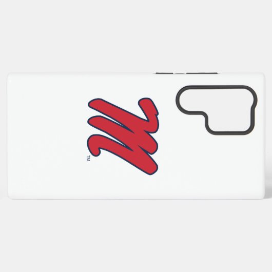 Universität Mississippi | Script M Samsung Galaxy Hülle (Rückseite (Horizontal))