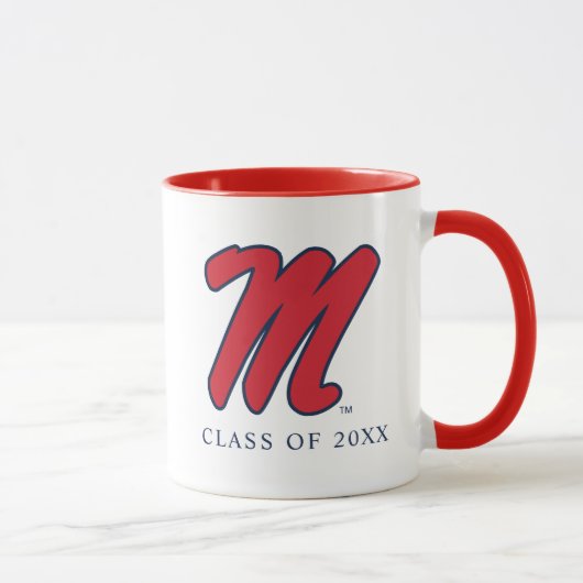 Universität Mississippi | Script M Tasse (Rechts)