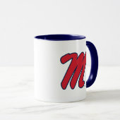 Universität Mississippi | Script M Tasse (VorderseiteRechts)