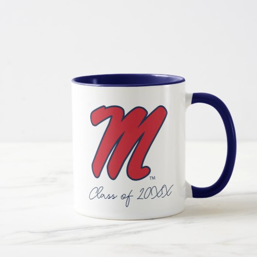 Universität Mississippi | Script M Tasse (Rechts)