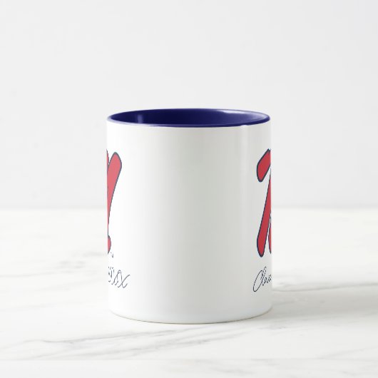 Universität Mississippi | Script M Tasse (Zentrum)