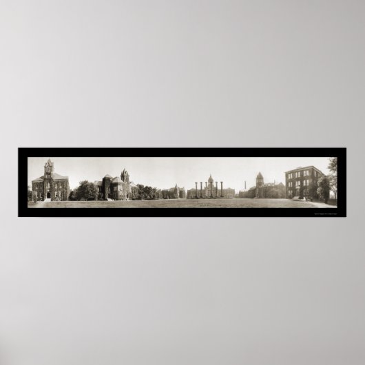Universität Missouri Foto 1910 Poster (Vorne)