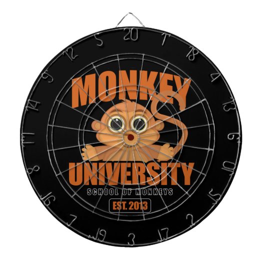 Universität Monkey Dartscheibe (vorne)