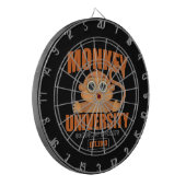 Universität Monkey Dartscheibe (Vorderseite Links)