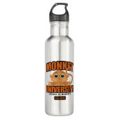 Universität Monkey Edelstahlflasche (Vorderseite)