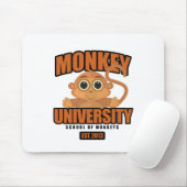 Universität Monkey Mousepad (Mit Mouse)