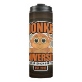 Universität Monkey Thermosbecher (Vorderseite)