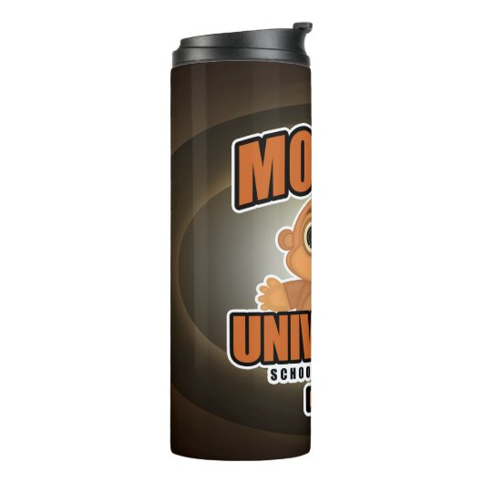 Universität Monkey Thermosbecher (Nach links gedreht)