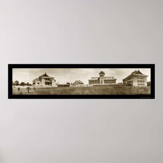 Universität Nanking Foto 1920 Poster (Vorne)