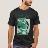 Universität Nord-Pole - Retro T-Shirt (Vorderseite)
