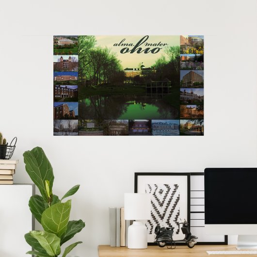 Universität Ohio Poster (Heimbüro)