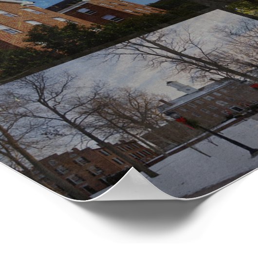 Universität Ohio Poster (Ecke)