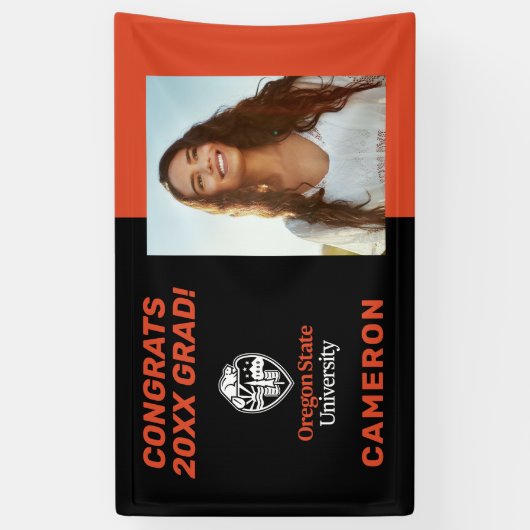 Universität Oregon Staat Banner (Vertikal)