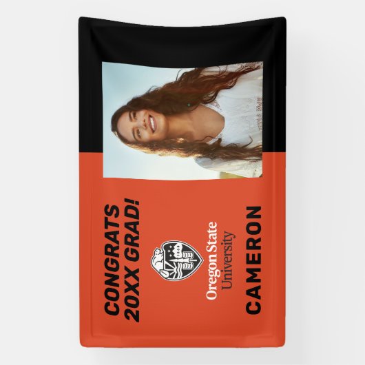 Universität Oregon Staat Banner (Vertikal)