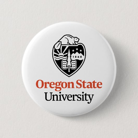 Universität Oregon Staat Button (Vorderseite)