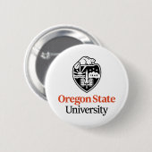 Universität Oregon Staat Button (Vorne & Hinten)