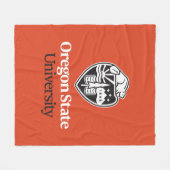 Universität Oregon Staat Fleecedecke (Vorderseite (Horizontal))