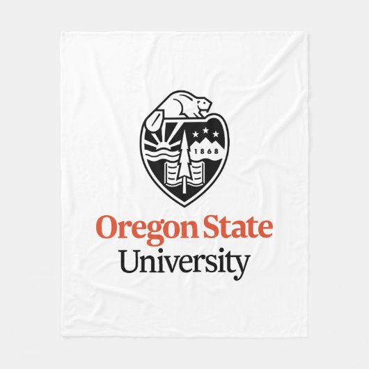 Universität Oregon Staat Fleecedecke (Vorderseite)