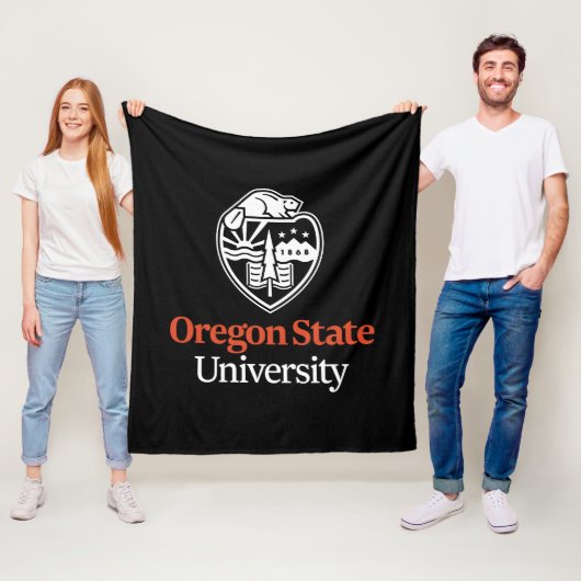 Universität Oregon Staat Fleecedecke (Beispiel)