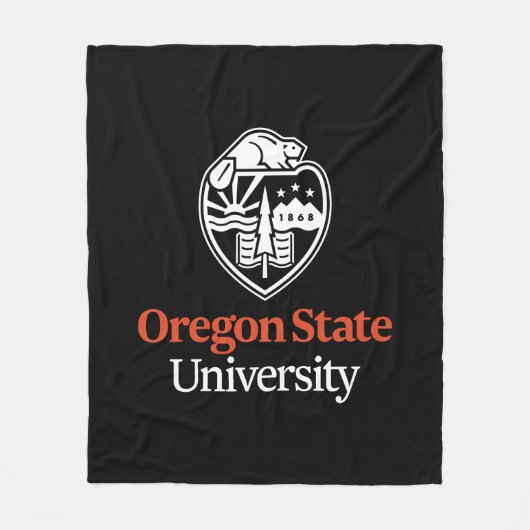 Universität Oregon Staat Fleecedecke (Vorderseite)