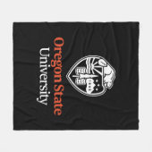 Universität Oregon Staat Fleecedecke (Vorderseite (Horizontal))