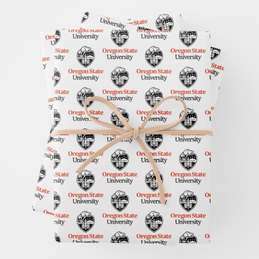 Universität Oregon Staat Geschenkpapier Set (Beispiel)