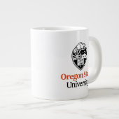 Universität Oregon Staat Jumbo-Tasse (Vorderseite Rechts)