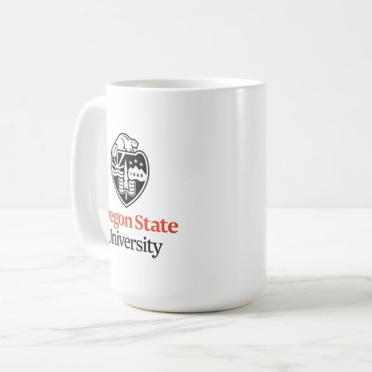 Universität Oregon Staat Kaffeetasse (Vorderseite Links)
