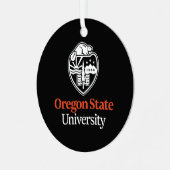 Universität Oregon Staat Ornament Aus Metall (Vorderseite links)