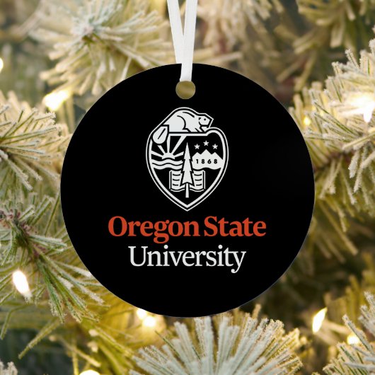 Universität Oregon Staat Ornament Aus Metall (InSitu)