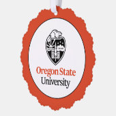 Universität Oregon Staat Ornament Karte (Links)