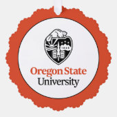 Universität Oregon Staat Ornament Karte (Vorderseite)