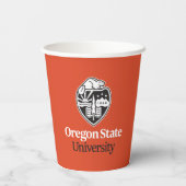 Universität Oregon Staat Pappbecher (Rückseite)