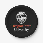 Universität Oregon Staat Pappteller (Vorderseite)