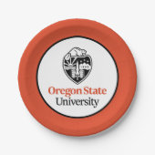 Universität Oregon Staat Pappteller (Vorderseite)