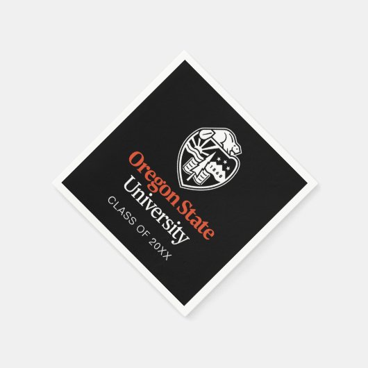 Universität Oregon Staat Serviette (Ecke)