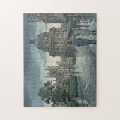 Universität Oxford im Regen Puzzle (Vertikal)