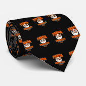 Universität Panda - Orange Krawatte (Gerollt)