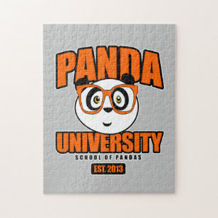 Universität Panda - Orange Puzzle