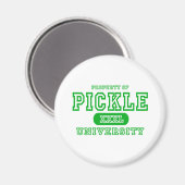 Universität Pickle Magnet (Vorderseite/Rückseite)