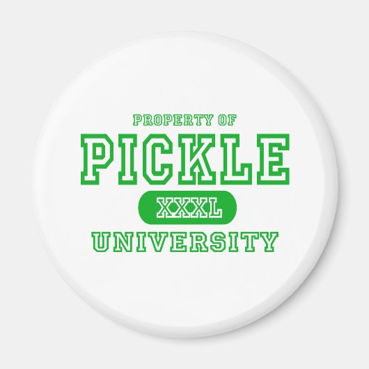 Universität Pickle Magnet (Vorne)