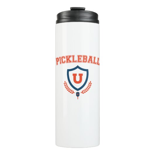 Universität Pickleball Thermosbecher (Vorderseite)