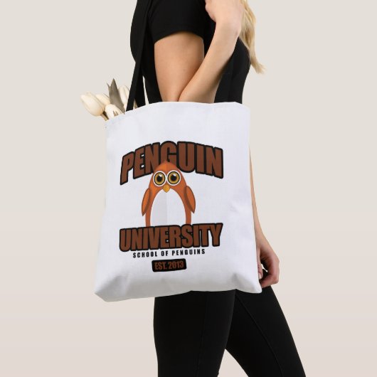 Universität Pinguin - Brown Tasche (Von Nahem)