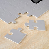 Universität Pinguin - Grau Puzzle (Seite)