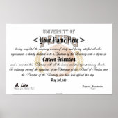 Universität Pluto Diploma Poster (Vorne)