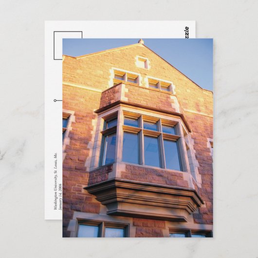 Universität Postkarte (Vorne/Hinten)