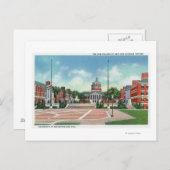 Universität Rochester Postkarte (Vorne/Hinten)
